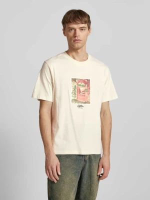 T-shirt z nadrukowanym motywem model ‘PAROS’ jack & jones
