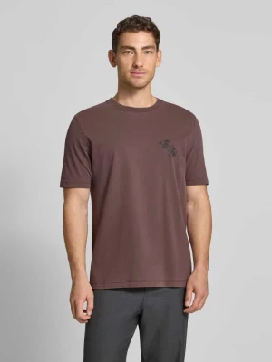 T-shirt z nadrukowanym motywem model ‘PHIL’ Samsøe Samsøe