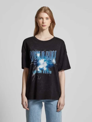 T-shirt z nadrukowanym motywem model ‘RENA’ Noisy May