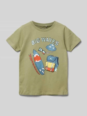 T-shirt z nadrukowanym motywem name it