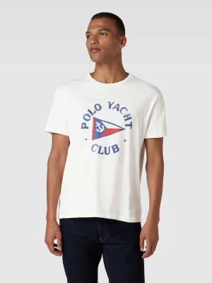 T-shirt z nadrukowanym motywem Polo Ralph Lauren