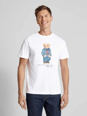 T-shirt z nadrukowanym motywem Polo Ralph Lauren
