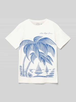 T-shirt z nadrukowanym motywem Polo Ralph Lauren Teens