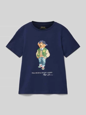 T-shirt z nadrukowanym motywem Polo Ralph Lauren Teens