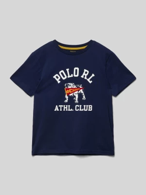 T-shirt z nadrukowanym motywem Polo Ralph Lauren Teens