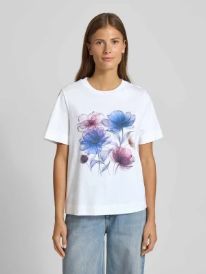 T-shirt z nadrukowanym motywem Rich & Royal
