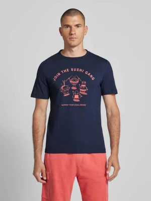 T-shirt z nadrukowanym motywem s.Oliver RED LABEL