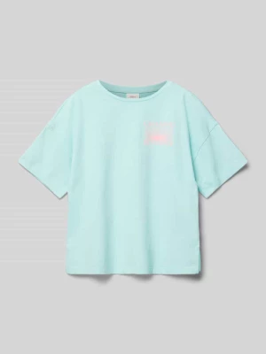 T-shirt z nadrukowanym motywem s.Oliver RED LABEL