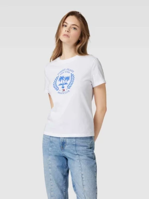 T-shirt z nadrukowanym motywem Tommy Jeans