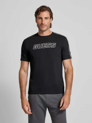 T-shirt z napisem z logo model ‘ARLO’ Guess Activewear