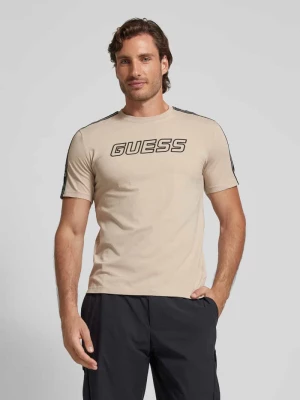 T-shirt z napisem z logo model ‘ARLO’ Guess Activewear