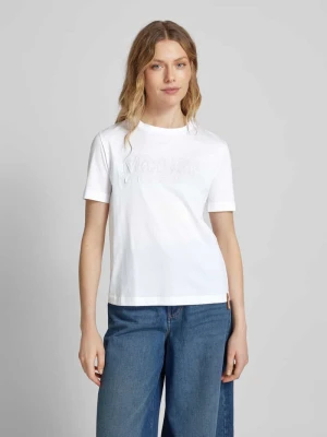 T-shirt z napisem z logo model ‘PAGGIO’ MM by Max Mara