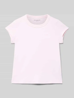 T-shirt z naszywanym logo model 'ESSENTIAL' Abercrombie&Fitch