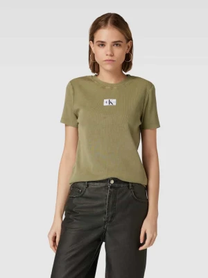T-shirt z naszywką z logo Calvin Klein Jeans
