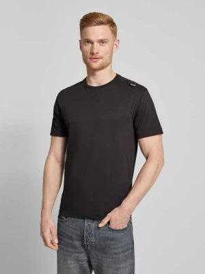 T-shirt z naszywką z logo EA7 Emporio Armani