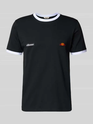 t-shirt z naszywką z logo i naszywką z logo model 'RINGETTO' Ellesse