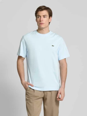 T-shirt z naszywką z logo Lacoste