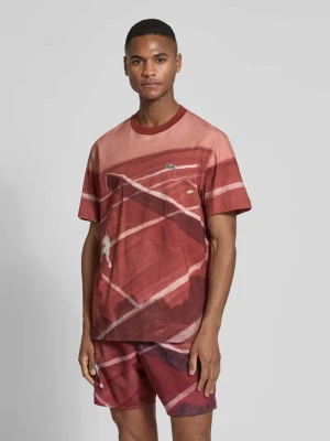 T-shirt z naszywką z logo Lacoste