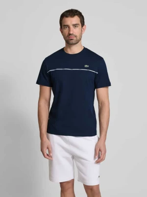 T-shirt z naszywką z logo Lacoste