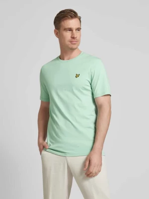 T-shirt z naszywką z logo Lyle & Scott