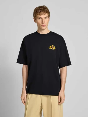 T-shirt z naszywką z logo REVIEW