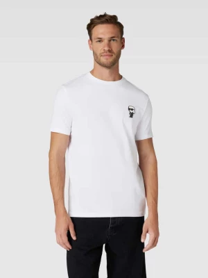 T-shirt z naszywką z motywem Karl Lagerfeld