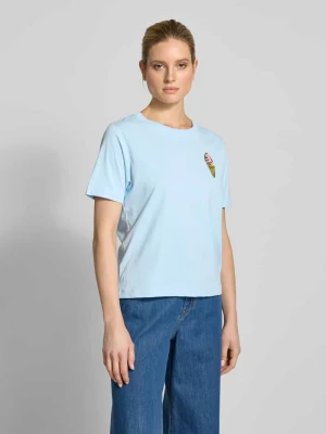 Zdjęcie produktu T-shirt z naszywką z motywem model ‘Hicecream’ Essentiel Antwerp