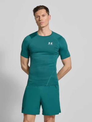 T-shirt z o kroju slim fit z nadrukiem z logo Under Armour