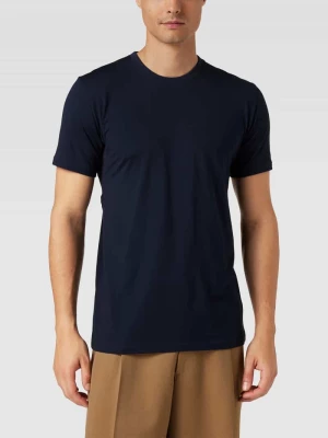 T-shirt z o kroju slim fit z ozdobnymi szwami — z regulacją wilgoci mey