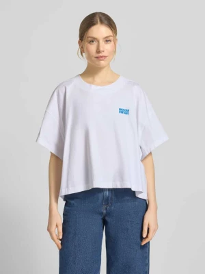 T-shirt z obniżoną linią ramion Model 'GIXY' American vintage