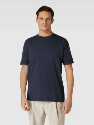 T-shirt z obniżonymi ramionami model ‘THILO’ drykorn