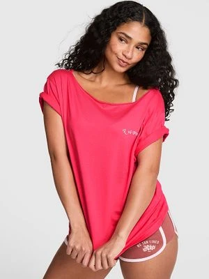 T-shirt z odkrytymi ramionami Campus Cotton Victoria's Secret