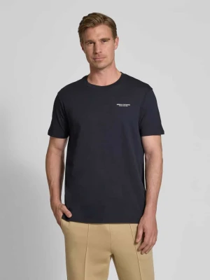 T-shirt z okrągłym dekoltem Armani Exchange