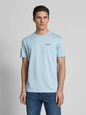 T-shirt z okrągłym dekoltem Armani Exchange