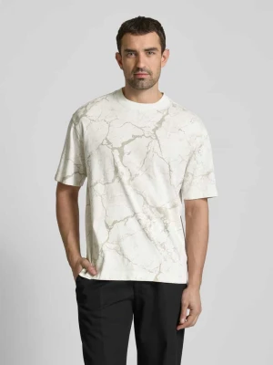 T-shirt z okrągłym dekoltem Boss Orange