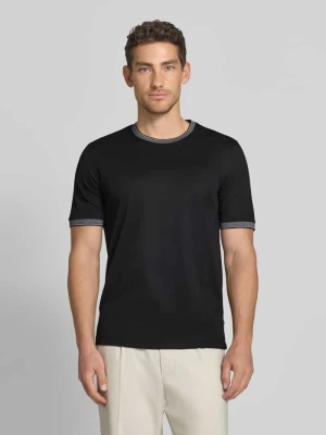 t-shirt z okrągłym dekoltem Bugatti