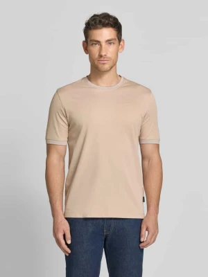 t-shirt z okrągłym dekoltem Bugatti