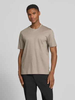 t-shirt z okrągłym dekoltem Bugatti