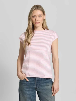 t-shirt z okrągłym dekoltem Christian Berg Brudnoróżowy