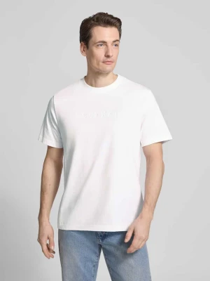 T-shirt z okrągłym dekoltem CK Calvin Klein
