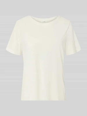 t-shirt z okrągłym dekoltem FYNCH-HATTON Złamany biały
