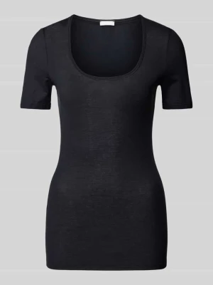T-shirt z okrągłym dekoltem Hanro
