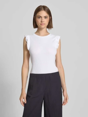 Top o kroju slim fit z mieszanki bawełny Marc O'Polo DENIM