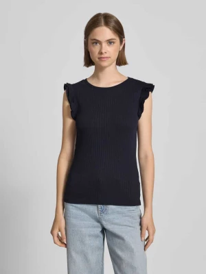 Top o kroju slim fit z mieszanki bawełny Marc O'Polo DENIM