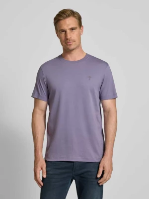 T-shirt z okrągłym dekoltem i haftem JOOP! Collection