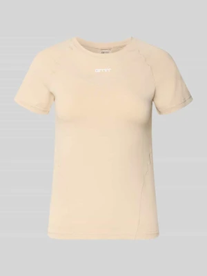 T-shirt z okrągłym dekoltem i logo aim'n