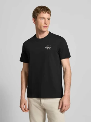 T-shirt z okrągłym dekoltem i logo Calvin Klein Jeans
