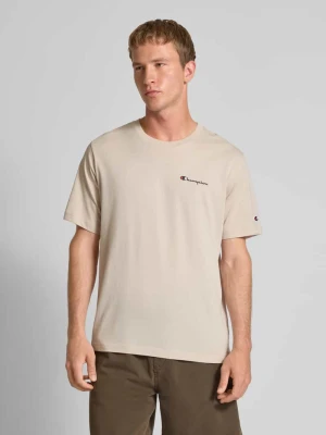 T-shirt z okrągłym dekoltem i logo Champion