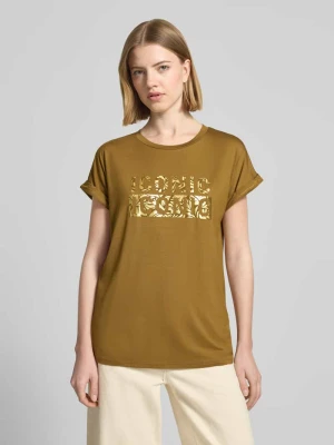 t-shirt z okrągłym dekoltem i nadrukiem model 'MARICA' Soyaconcept