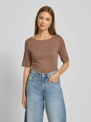 T-shirt z okrągłym dekoltem i rękawami o dł. 1/2 Christian Berg Woman